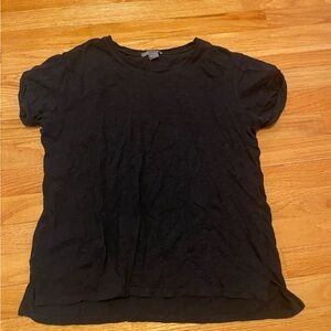 Vince Black Crew Neck Tee
